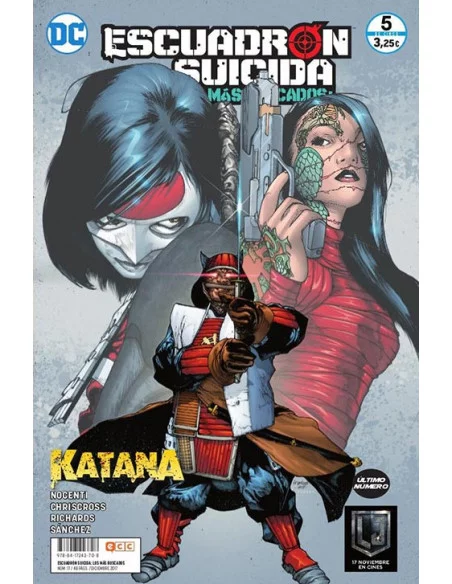 es::Escuadrón Suicida: Katana: Los más buscados 17/ 5