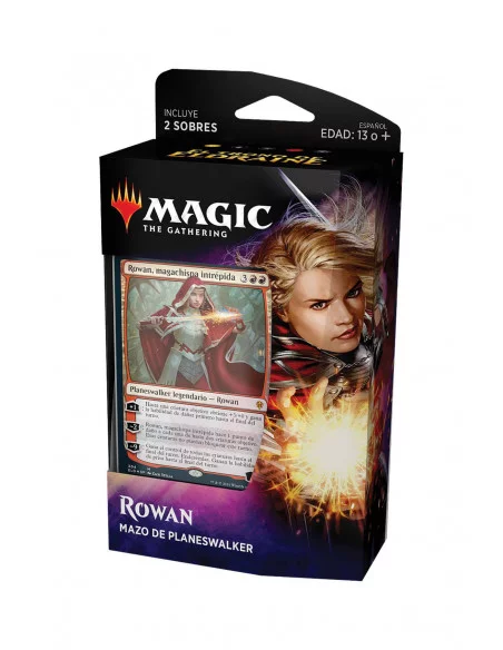 es::Magic the Gathering Rowan - Mazo de Planeswalker El trono de Eldraine en castellano