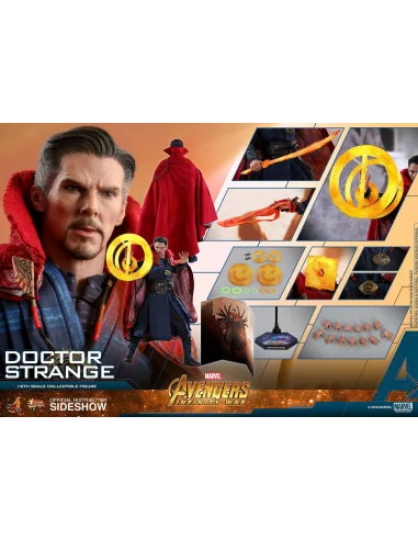 es::Vengadores Infinity War Figura 1/6 Doctor Strange Hot Toys 31 cm
