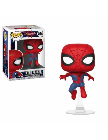 es::Spider-Man Animated POP! Marvel Vinyl Cabezón Peter Parker 9 cm