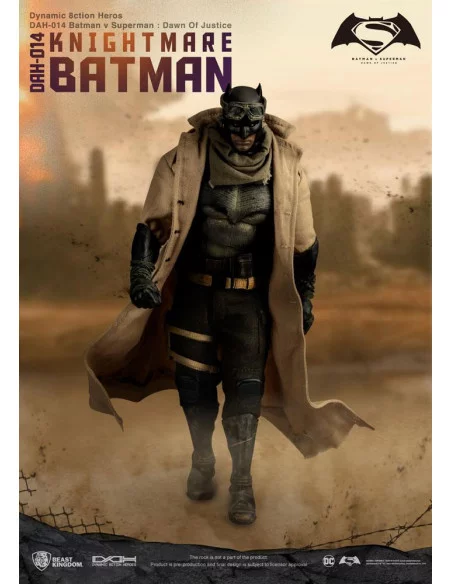 es::Batman v Superman Dawn of Justice Figura Dynamic 8ction Heroes 1/9 Knightmare Batman 20 cm