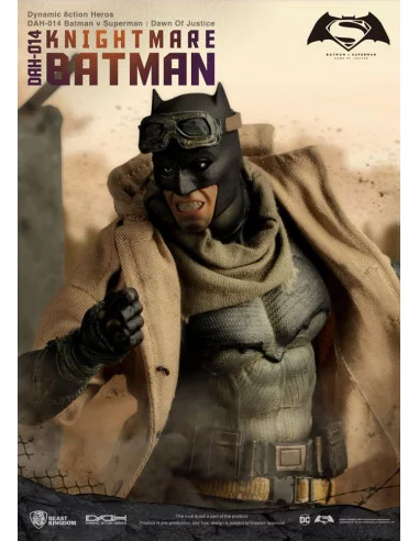 es::Batman v Superman Dawn of Justice Figura Dynamic 8ction Heroes 1/9 Knightmare Batman 20 cm