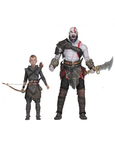 es::God of War 2018 Pack de 2 Figuras Ultimate Kratos & Atreus 13-18 cm