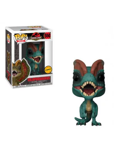 es::Jurassic Park Figura POP! Movies Vinyl Chase Dilophosaurus 9 cm