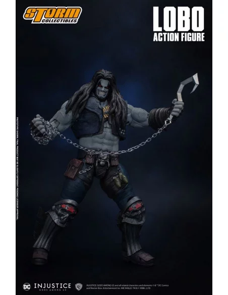 es::Injustice: Gods Among Us Figura 1/12 Lobo 21 cm es::Injustice: Gods Among Us Figura 1/12 Lobo 21 cm