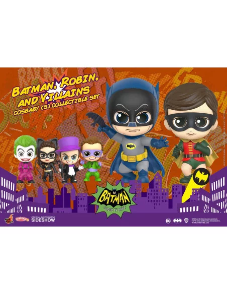 es::Batman 1966 Minifiguras Cosbaby Box Set Batman, Robin and Villains 11 cm es::Batman 1966 Minifiguras Cosbaby Box Set Batman, Robin and Villains 11 cm