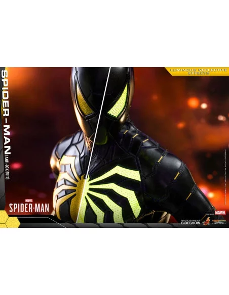 es::Marvel's Spider-Man Figura 1/6 Spider-Man Anti-Ock Suit Hot Toys 30 cm
