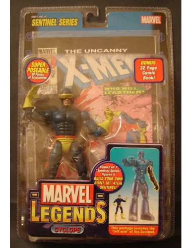 es::CÍCLOPE, de los X-Men - Figura MARVEL LEGENDS