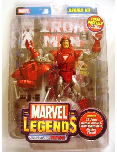 es::IRON MAN SILVER CENTURION - Figura MARVEL LEGENDS