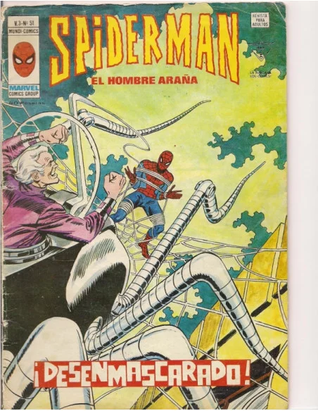 es::SPIDERMAN Vol. 3 nº 51 - Vértice. Cómic.
