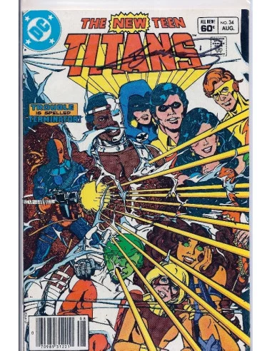 es::THE NEW TEEN TITANS 34 FIRMADO