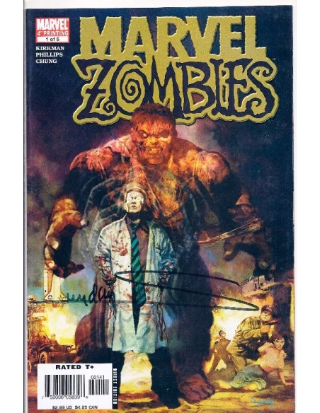es::MARVEL ZOMBIES 1 hulk FIRMADO
