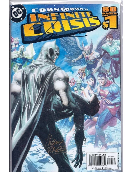 es::COUNTDOWN TO INFINITE CRISIS 1 FIRMADO x2