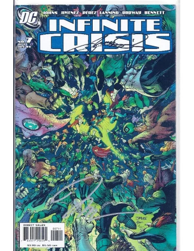 es::INFINITE CRISIS 7 FIRMADO x2
