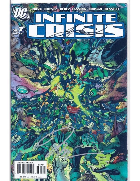 es::INFINITE CRISIS 7 FIRMADO x2