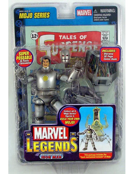 es::IRON MAN 1ª APARICIÓN - Figura MARVEL LEGENDS