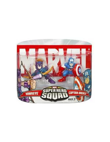 es::OJO DE HALCÓN y CAPITÁN AMÉRICA - Figuras Super Hero Squad