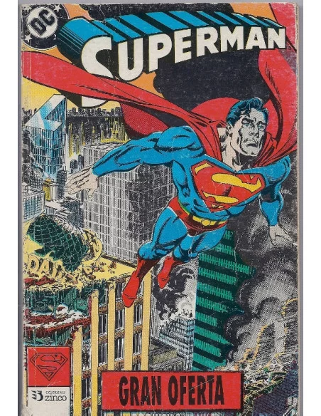 es::SUPERMAN 44 a 47 Retapado - Zinco. Cómic.