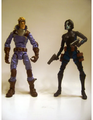 es::CANNON BALL & DOMINO - Figuras Marvel Legends - Sueltas