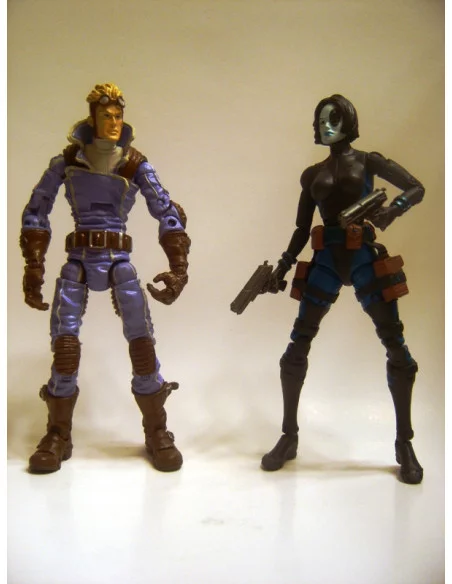 es::CANNON BALL & DOMINO - Figuras Marvel Legends - Sueltas