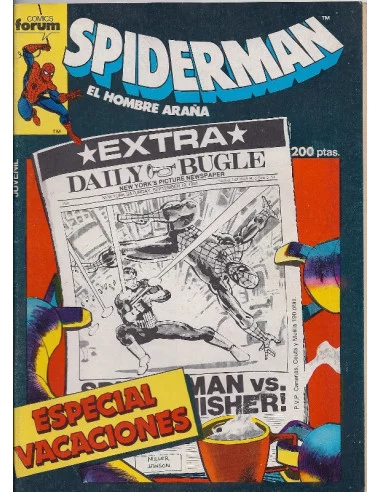 es::SPIDERMAN Esp. Vacaciones 1986 - Forum. Cómic.