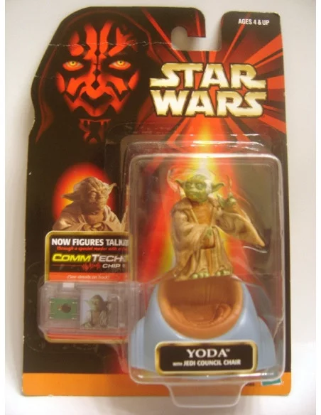 es::YODA con Sillón del Consejo Jedi - Figura Star Wars Hasbro