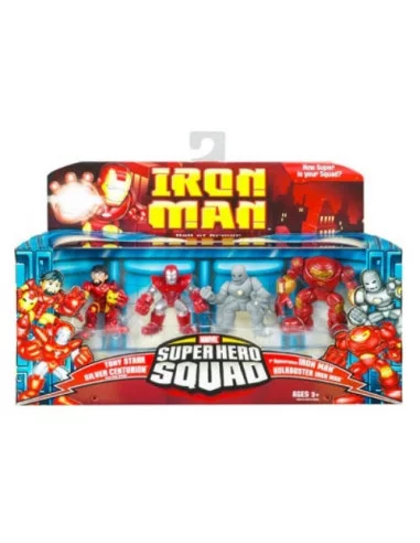 es::Mega Pack IRON MAN- Figuras Super Hero Squad