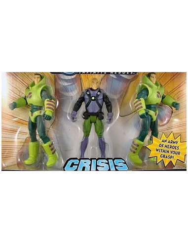 es::Figura DC Universe Infinite Heroes - PACK LEX LUTHOR + LUTHORCORP TROOPERS