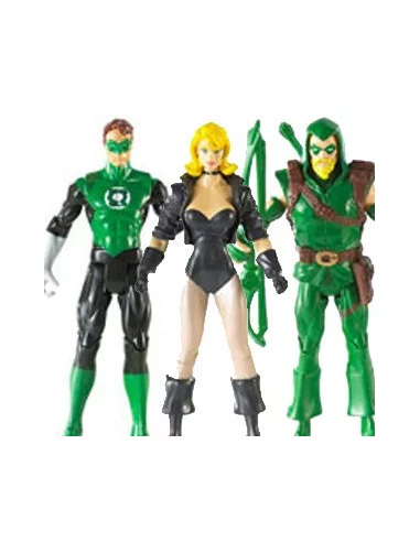 es::Figura DC Universe Infinite Heroes - PACK GREEN ARROW + BLACK CANARY + GREEN LANTERN