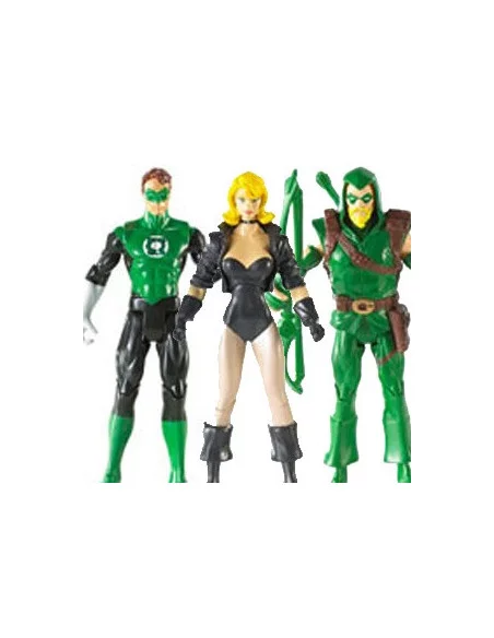 es::Figura DC Universe Infinite Heroes - PACK GREEN ARROW + BLACK CANARY + GREEN LANTERN