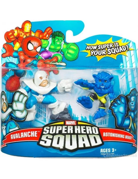es::AVALANCHA Y LA BESTIA - Figuras Super Hero Squad