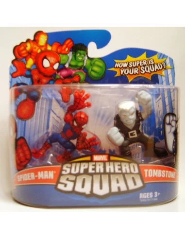 es::SPIDERMAN Y LÁPIDA - Figuras Super Hero Squad