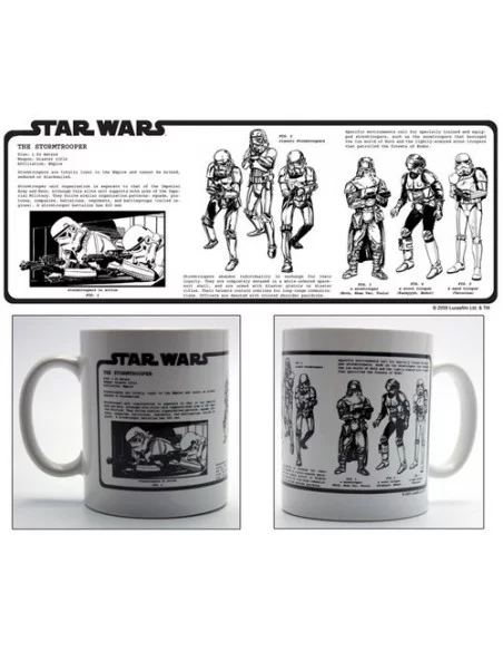 es::TAZA STAR WARS - ENCICLOPEDIA STORMTROOPER