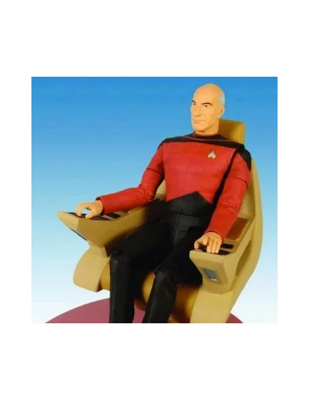 es::CAPITÁN PICARD EN SILLÓN DE MANDO - Figura Star Trek