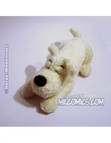 es::MILÚ ACOSTADO 20 CM - Peluche Tintín