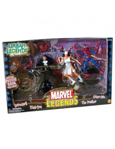 es::URBAN LEGENDS - Caja de Figuras MARVEL LEGENDS