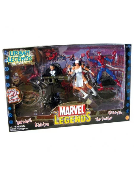 es::URBAN LEGENDS - Caja de Figuras MARVEL LEGENDS