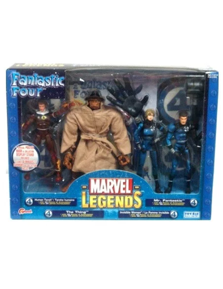 es::FANTASTIC FOUR - Caja de Figuras MARVEL LEGENDS