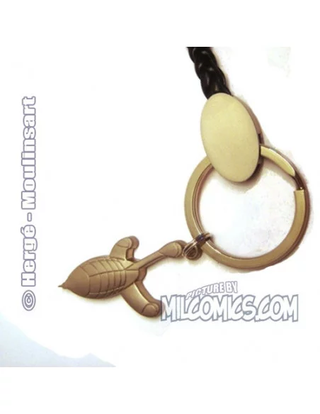 es::COHETE LUNAR - Llavero Tintín