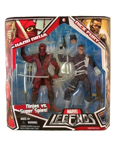 es::NINJAS VS. SUPERSPIES - 2-Pack Marvel Legends