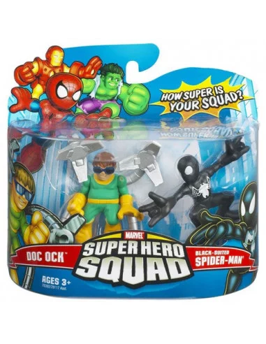 es::DR. OCTOPUS Y SPIDERMAN NEGRO - Figuras Super Hero Squad