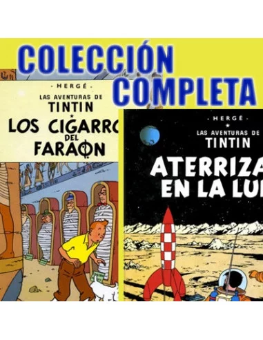 LAS AVENTURAS DE TINTÍN - COLECCIÓN COMPLETA COLOR