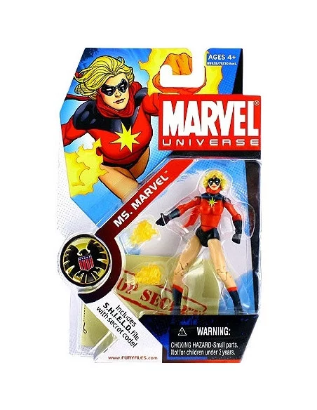 es::MS. MARVEL roja - Figura Marvel Universe