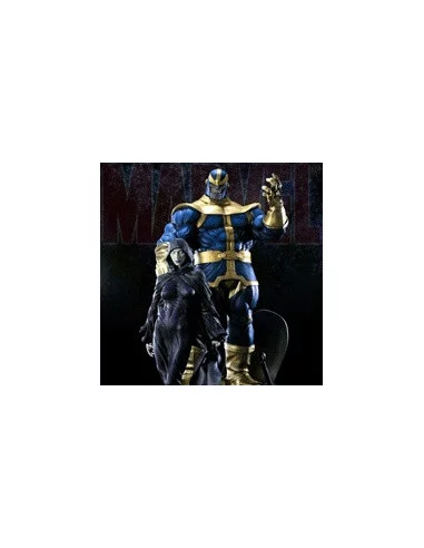 es::THANOS Y LA MUERTE - Diorama Marvel