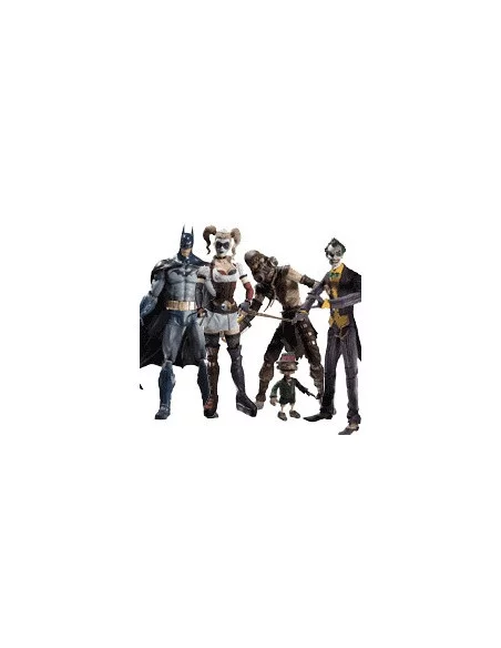 es::BATMAN ARKHAM ASYLUM Serie 1 - Set 4 Figuras DC.