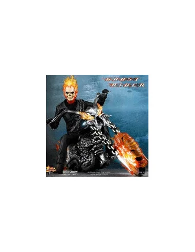 es::GHOST RIDER CON MOTO - Figura 1/6 Hot Toys Marvel