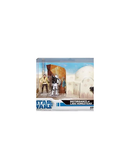 es::Disturbance At Lars Homestead - Escena Star Wars Hasbro