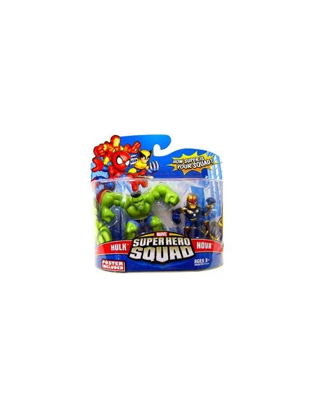 es::HULK Y NOVA - Figuras Super Hero Squad