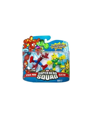 es::SPIDERMAN Y ELECTRO - Figuras Super Hero Squad