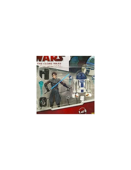 es::CLONE WARS 2-PACK 1 - Figuras Star Wars Hasbro